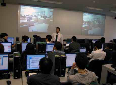 Distance lectures with National Jeju National University.The Japanese contact person is Prof. Noboru Takahiro.