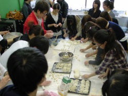 Making dumplings