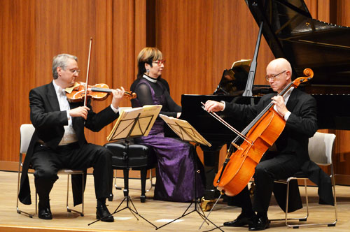 Soft music filled the hall for the KCG Group's 50th anniversary classical concert 