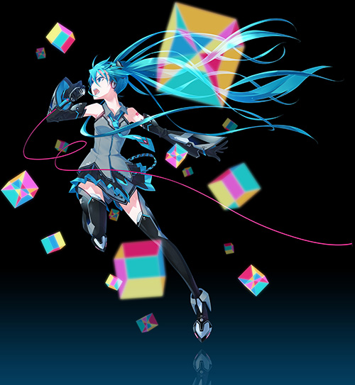 初音ミク「マジカルミライ2014」のメインビジュアル