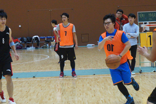 KCGI team in action at the basketball finals tournament