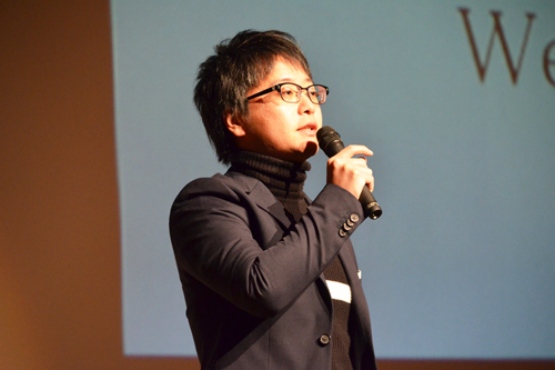 Michio Saku speaks about regional development through video