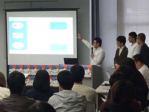 Project presentation by the Kansai team, in which KCGI also participated (C) Fukui Attractiveness Project for the Future