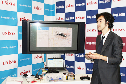 The Future Environment Lab exhibited for the first time at the Chushin Business Fair held on October 17 and 18, 2018.