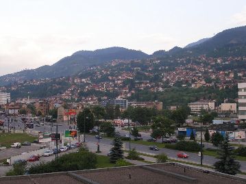 Sarajevo cityscape