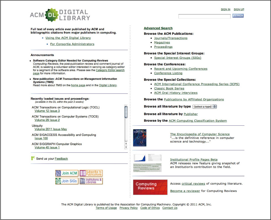 ACM Digital Library