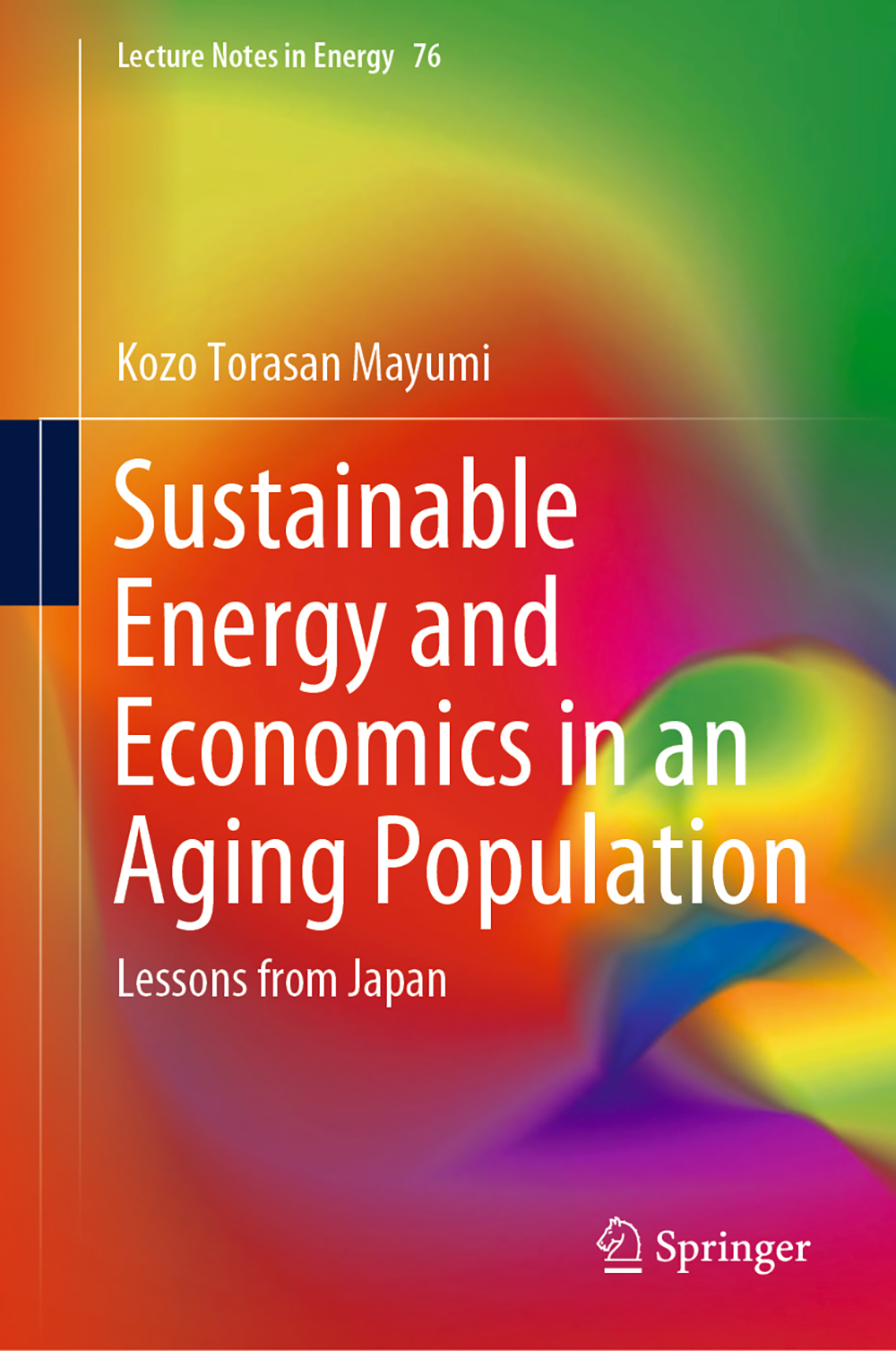 Cover of Professor Mayumi's new book