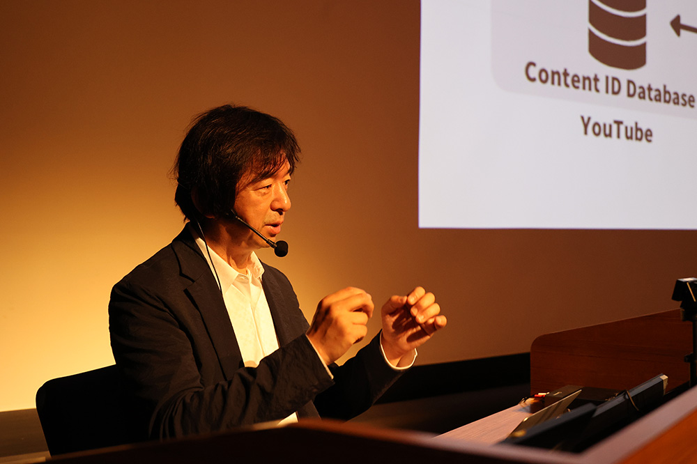 Special lecture by KCGI Professor Hiroyuki Ito, President of Crypton Future Media, titled 