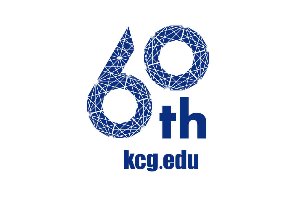60th Anniversary Logo Mark: Designed to resemble a 