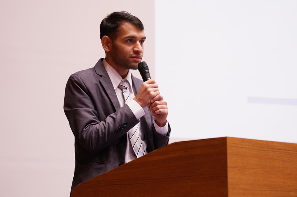 KCGI graduate presents research on the educational and tourism impacts of Japanese animated films at the Kansai Tourism Information Studies Research Conference (February 1, 2026, Kyoto Institute of Information Technology Kyoto Station Satellite Campus)