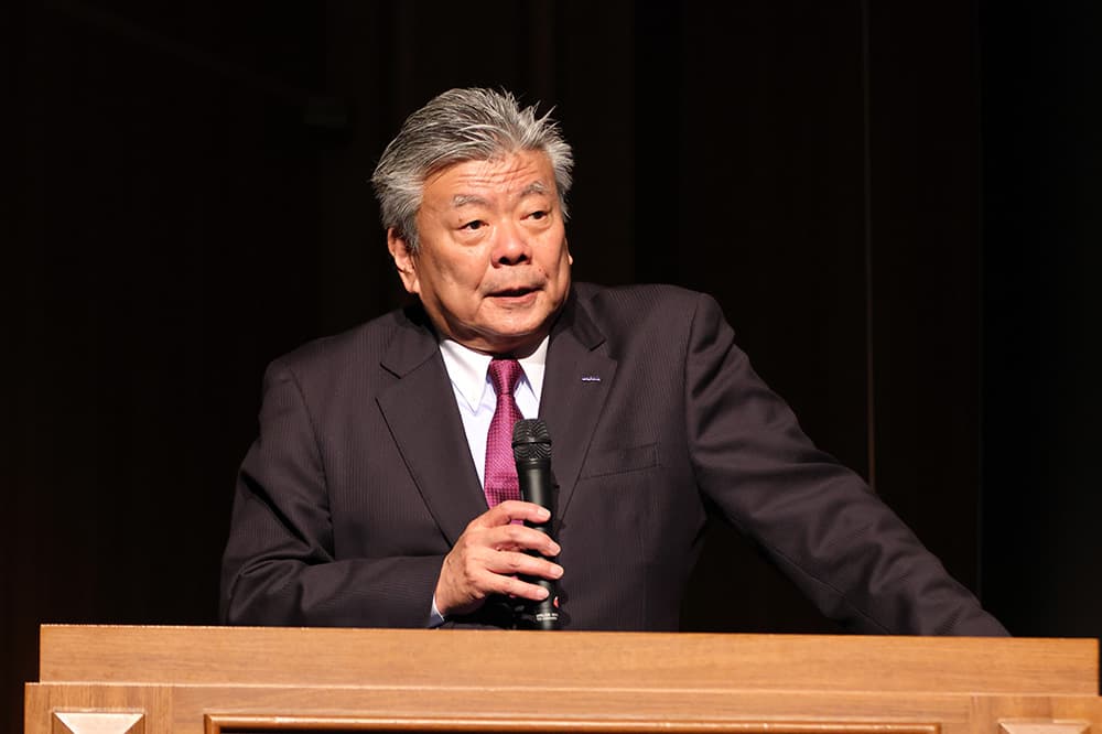 KCGI/KCG President Hasegawa expressed his expectations for the participation of Temuzak researchers in education